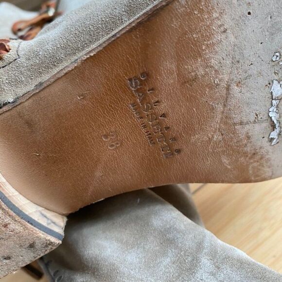 Silvano Sassetti suede knee high boots - Picture 6 of 8